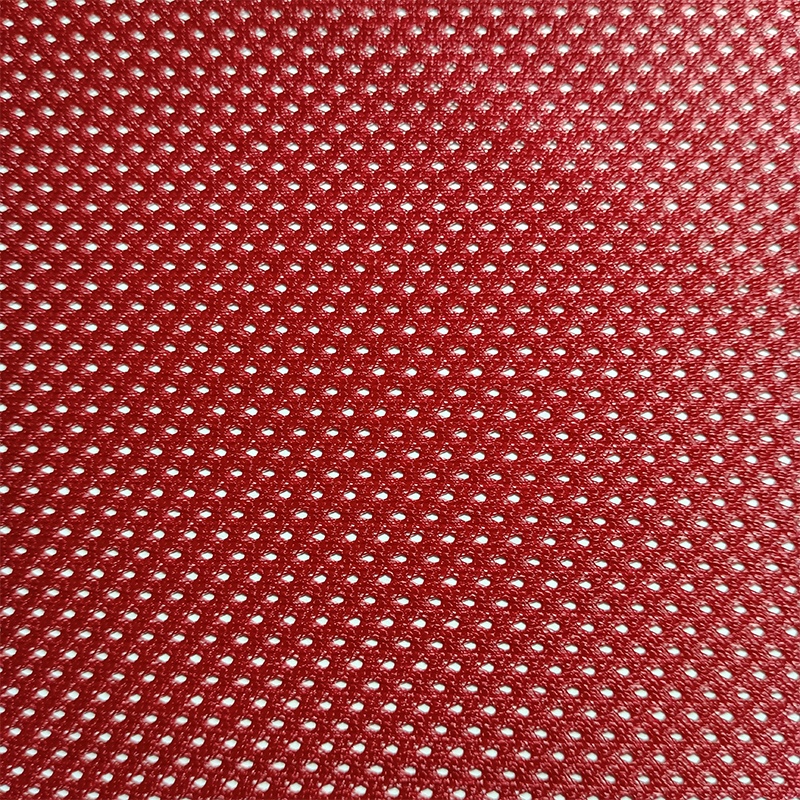 2021 New Red mesh craft Fabric water proof Wearable Customers design by themselves