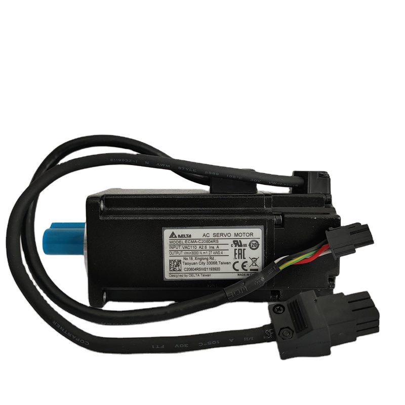 Creative Design Hight Rpm Inovance 3 Phase 220V 100W Ac Servo Motor Driver Set ECMA-C20401GS PS ES RS