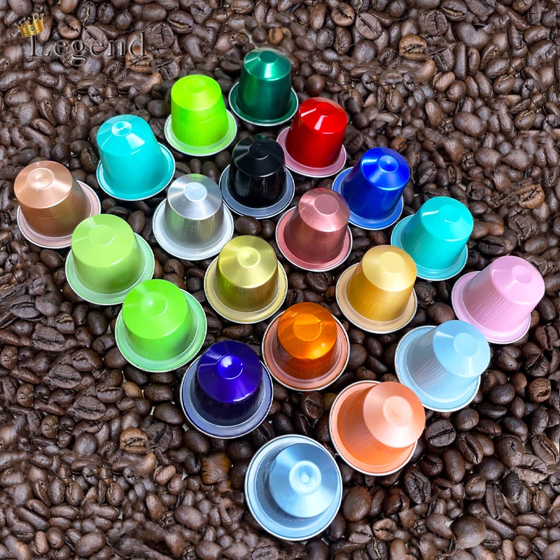 Капсулы для кофе Nespresso из алюминиевой фольги, 5 г, 15 мл