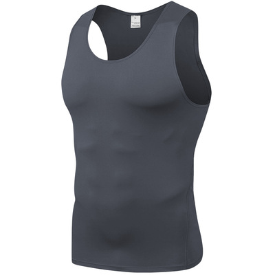 New Style Men's Basketball Fitness Running sport vest Body shaper men slimming vest Quick Dry tank tops For men
