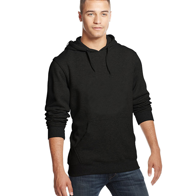 Print your own logo full customized fleece hoodies for men