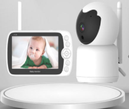 Wireless 5.0 Inch Color Display 1080P Video Baby Monitor with Camera Temperature Motion Detection Baby Phone Wifi