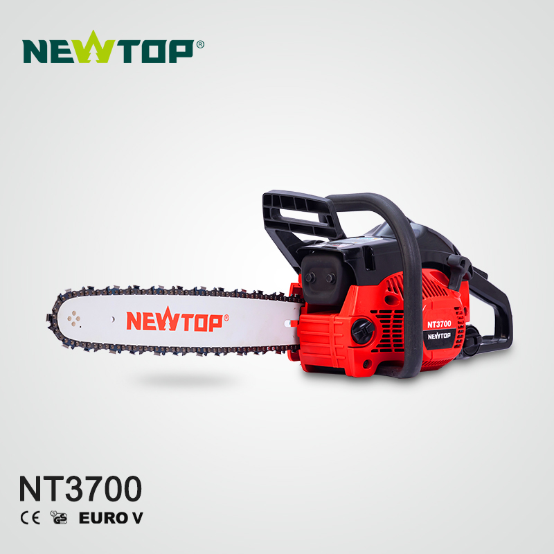 Woodworking 2 Stroke Hus137 Petrol Chainsaw 37cc Wood Cutting Machine