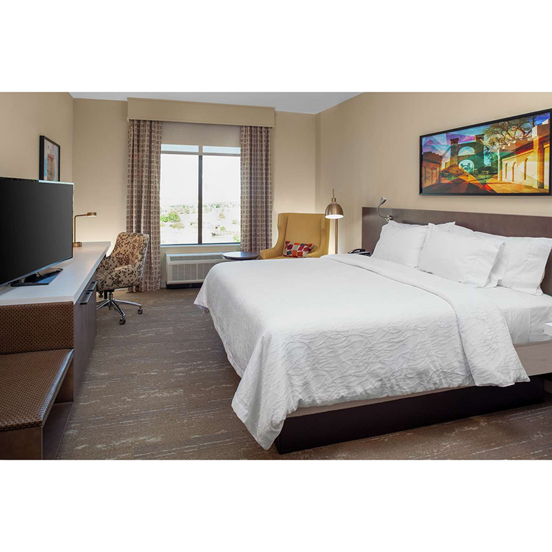 Garden inn Hilton hotel bedroomset hotel furniture casegoods