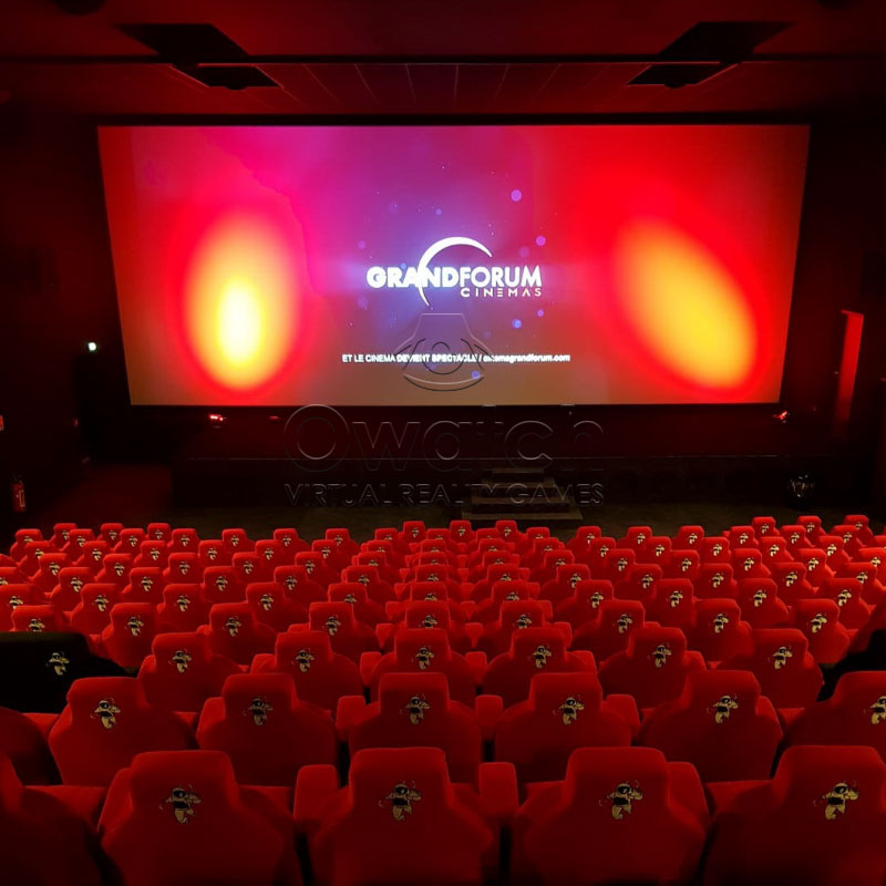 6 сиденье 5D кино 360 градусов подвижная театральный стул со многими 3D / 5D / 7D / XD Кино/фильмов