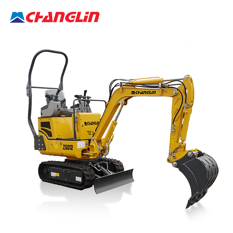 Hot Sale Digging Machine 1000kg Mini Crawler Excavator With Attachments