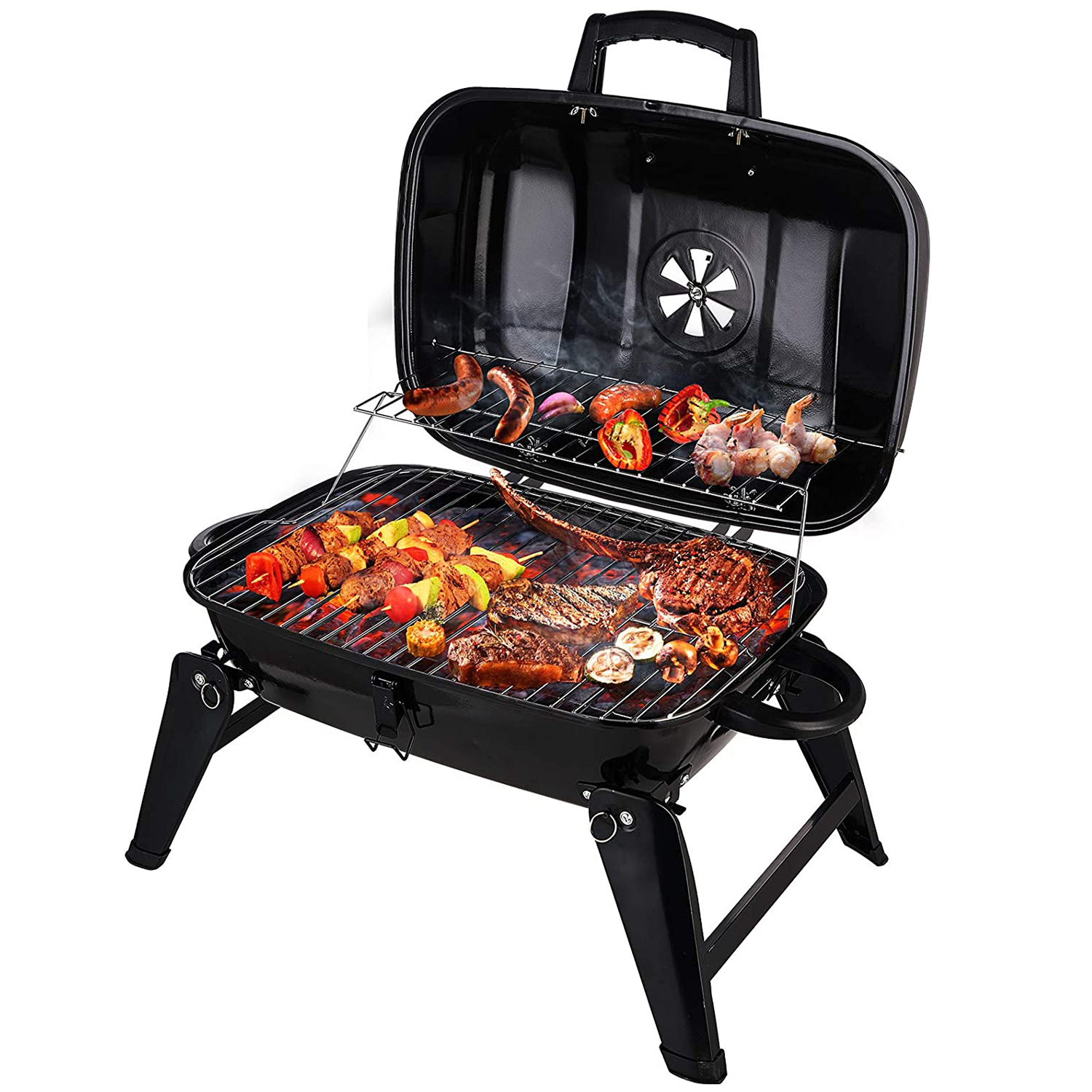Hot sell outdoor charcoal barbeque grill outdoor camping cooking grlll