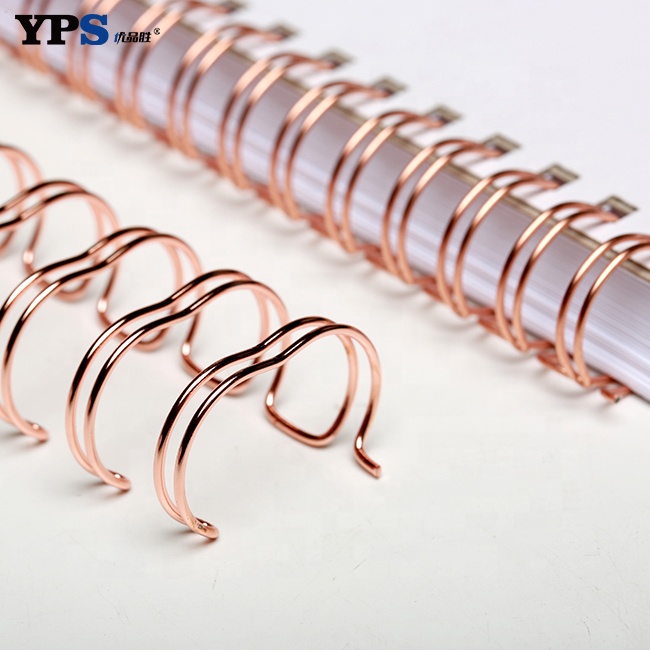 Nylon-coated Versatile High quality and Hot Sale of Aluminum Spiral Coil Rose Gold Book Binding of Binder Wire O