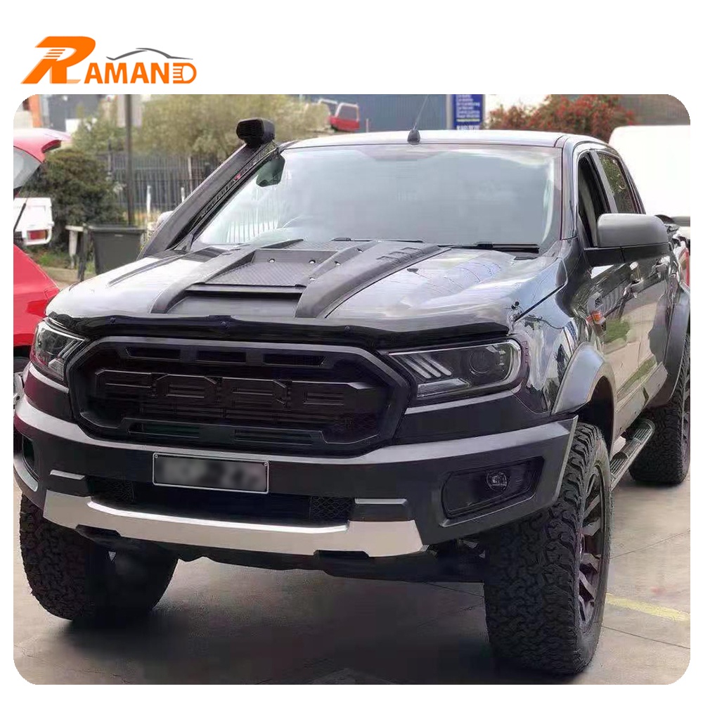 Комплект заводского кузова для Ranger T7 T8, усовершенствованный передний бампер с противотуманным фонарем с крылом 2016-2019, Раптор для обновления ranger