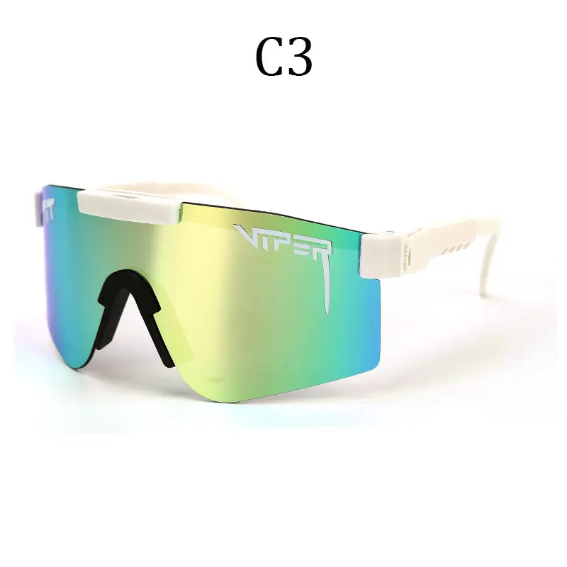 High Quality Hot Sale Tr90 Frame Pit Viper Sunglasses Cycling Sports Glasses