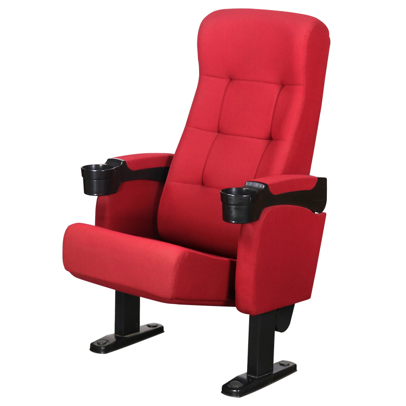 Commercial Wholesale fabric movie theater seats theater chair cinema chairs with Cup Holder
