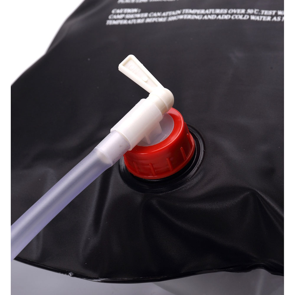 water filled hanging punching bag and camping water bag for traveling shower bag