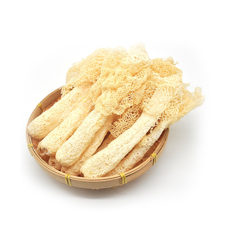 Dried Dictyophora Indusiata Mushroom Wild Bamboo Fungus For Kitchen Materials