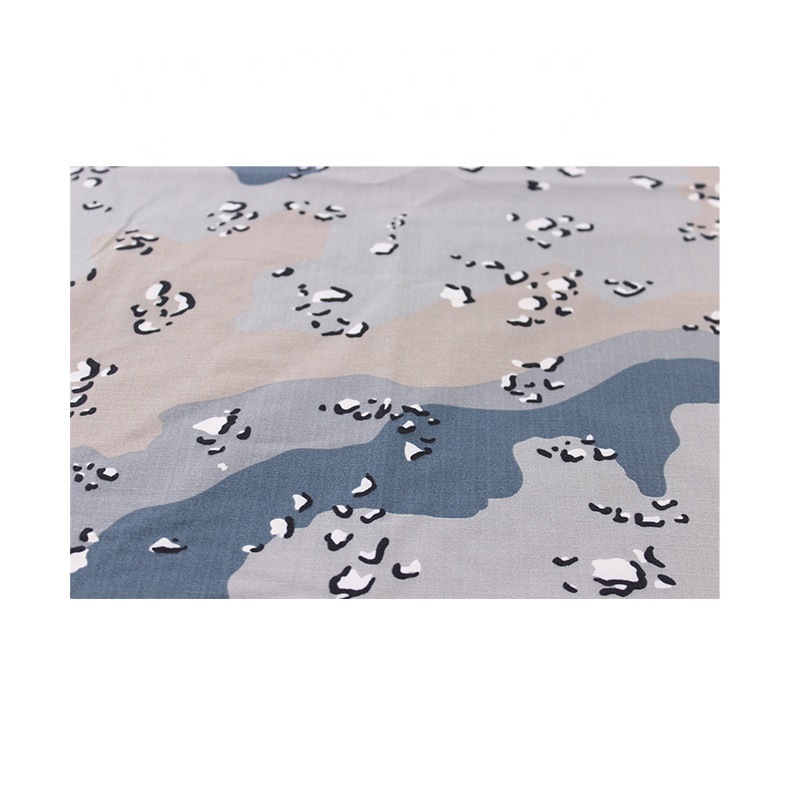 Cheap Military 6 color desert Camouflage Fabric For SA