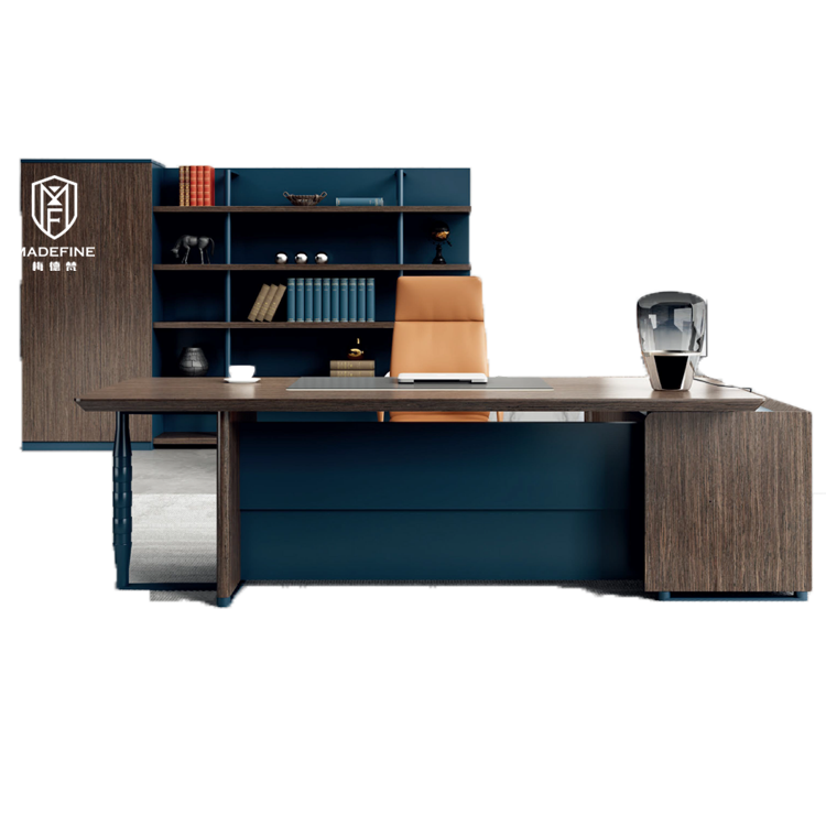 MADEFINE Floren FZ01 Новый Античный офисный стол руководителя со стулом модный компьютерный стол