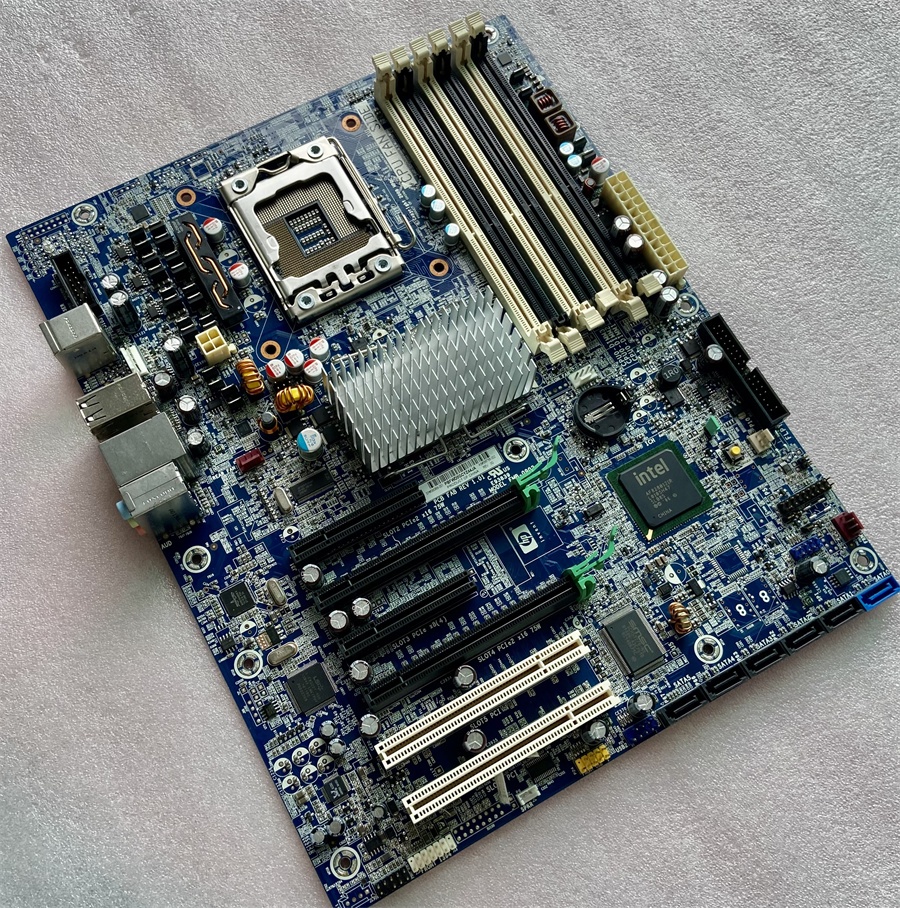 Подходит для рабочей станции HP Z400 586968-001 586766-002 X58 1366 XEON 55XX 56XX CPU рабочей станции материнской платы