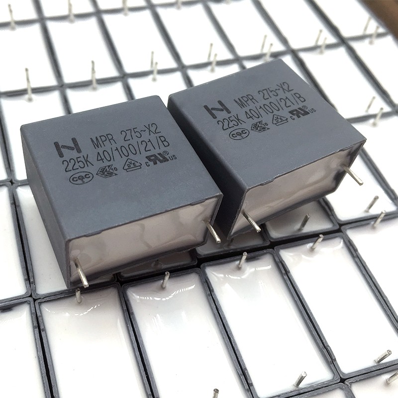 Пленочные конденсаторы 2,2 для игры в теннис MPR 225 мкФ 275 K 2U2 22,5 v X2 10% мм