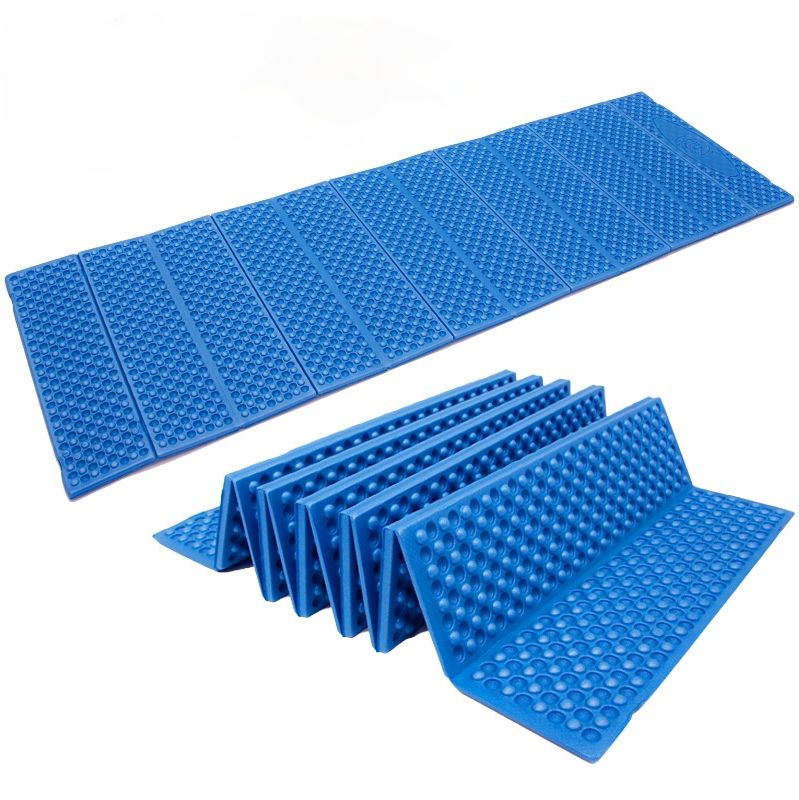 Outdoor foam cushion foldable portable egg trough washboard type moisture-proof picnic mat thickened floor mat waterproof