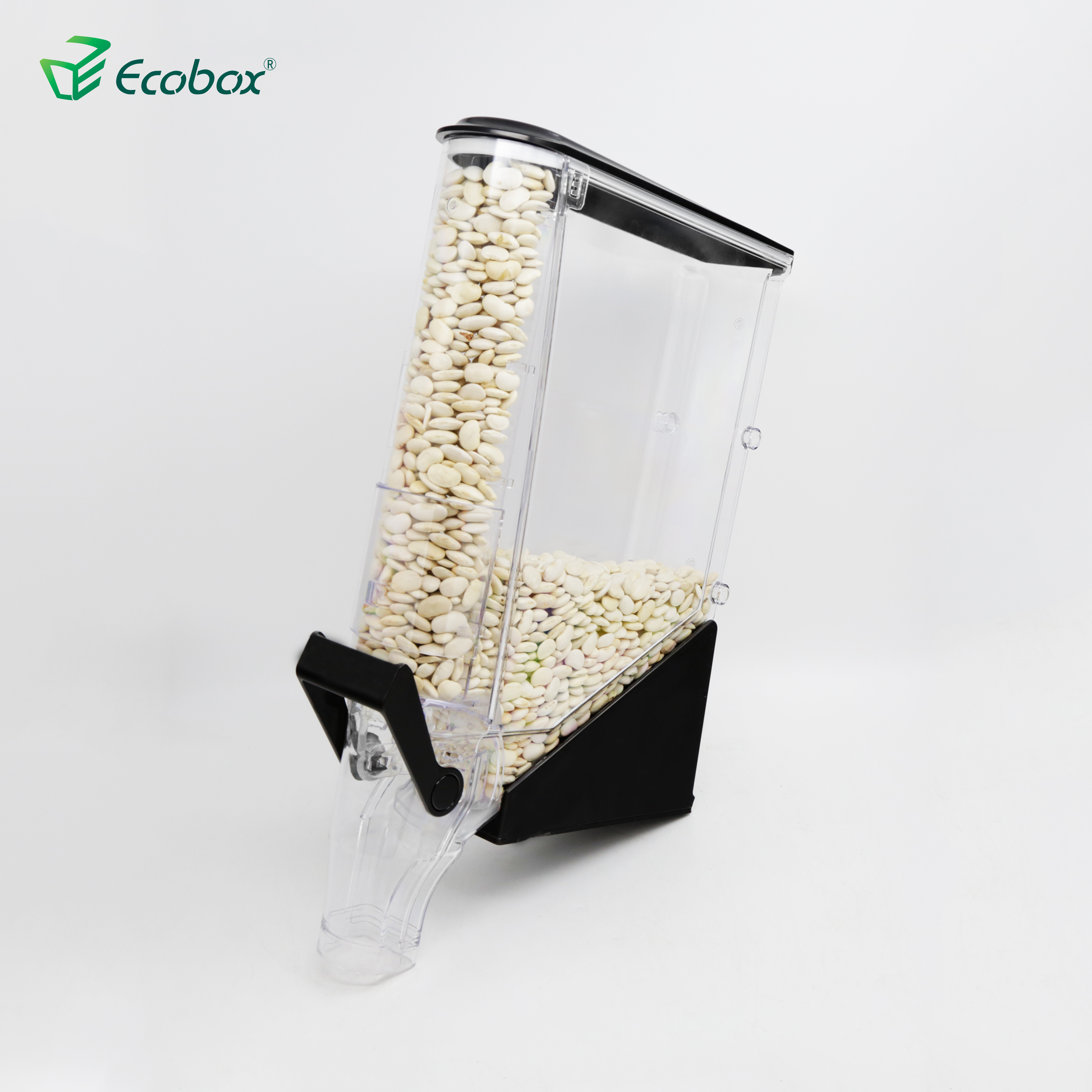 Ecobox большой рекламный выбор и смешивание сухих зерновых орехов гравитационный диспенсер для зерновых продуктов для розничного магазина
