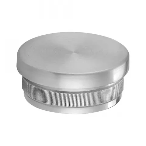 AISI 304/316 Satin Finish Flat Stainless Steel Pipe End Cap