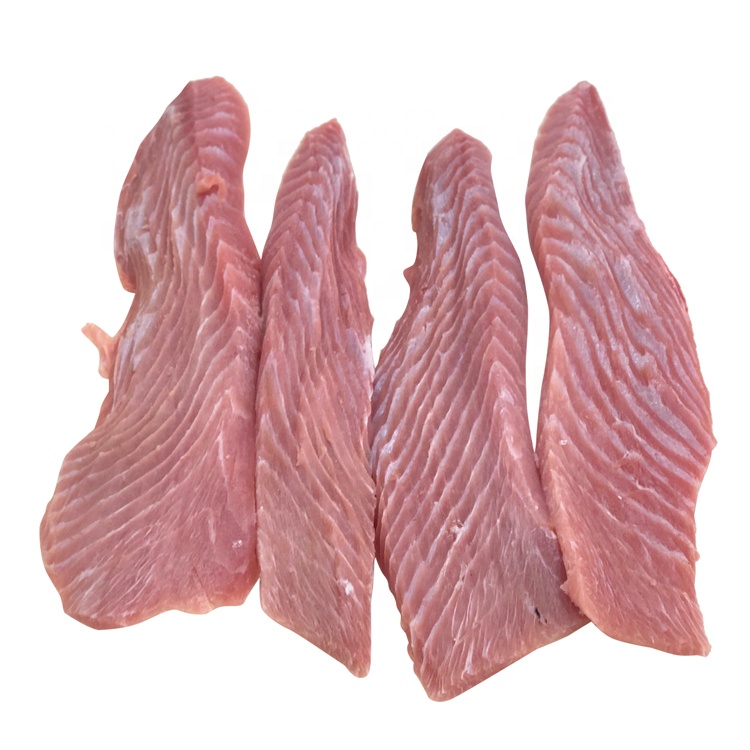 Wholesale IQF Yellowfin frozen ahi Tuna Belly for fresh seafood