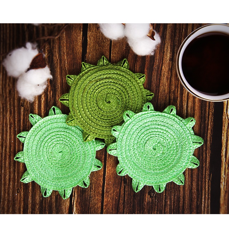 cute coasters for drink resistant coffee cup mat good design set of 3