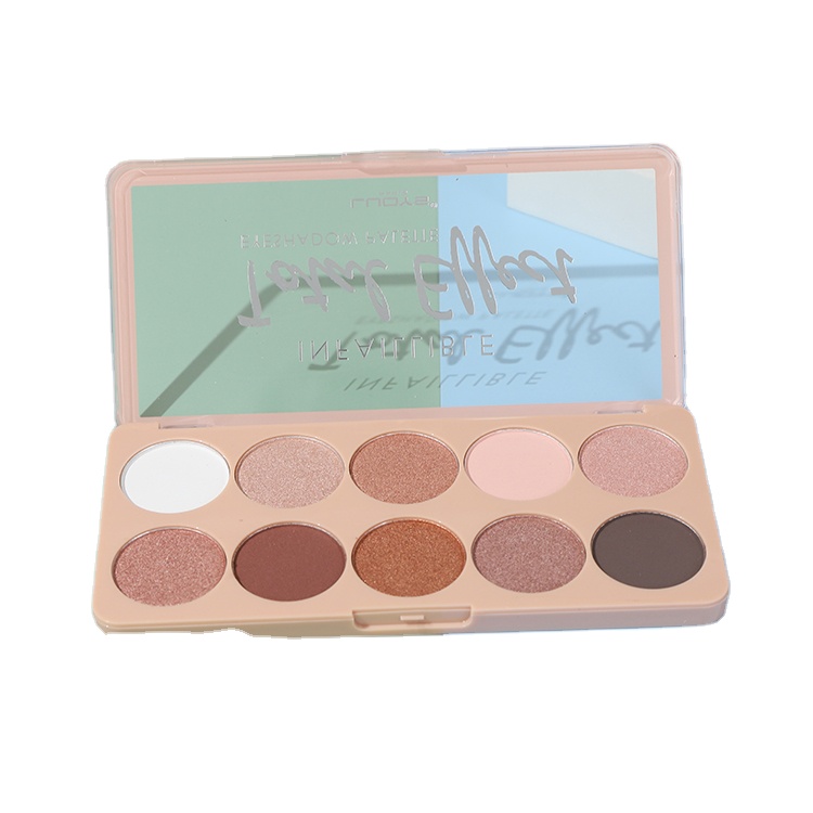 Highly pigmented vegan makeup eyeshadow palette, custom brand eyeshadow, waterproof eyeshadow palette