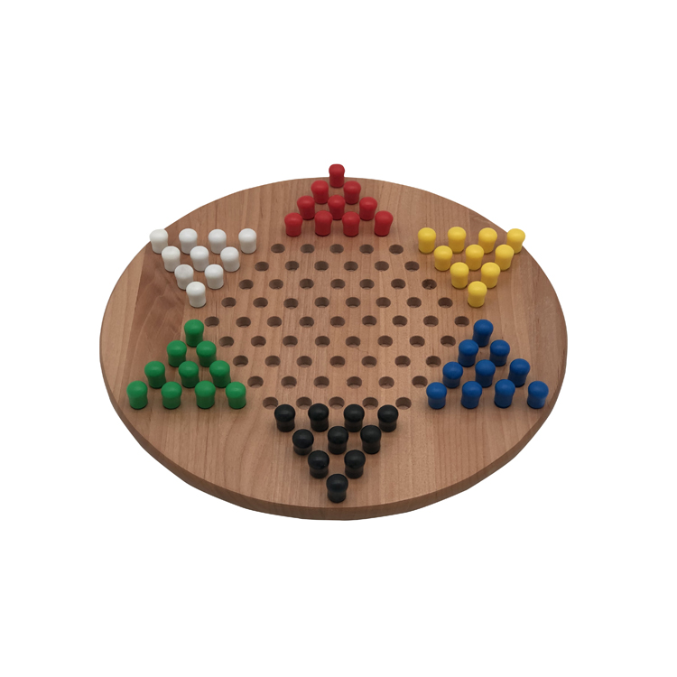Деревянная образовательная игрушка китайские шашки игровой набор