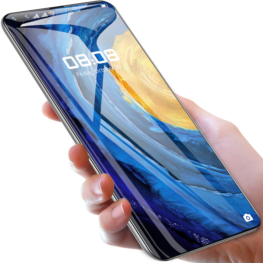 Модный мобильный телефон 4G Mate40RS с индивидуальным логотипом, дисплей 7,2 дюйма, разблокировка по лицу, десятиядерный, 6 + 128 ГБ, две SIM-карты, Android, 5800 мач, смартфон