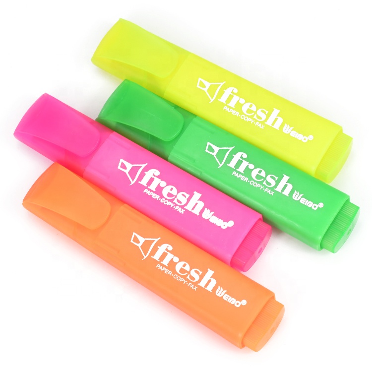 Weibo Fluorescence Beautiful Lines Can Be Drawn and Funnry Marker Pen Origin Type Ink Writing Colored Highlighter Marker Pen