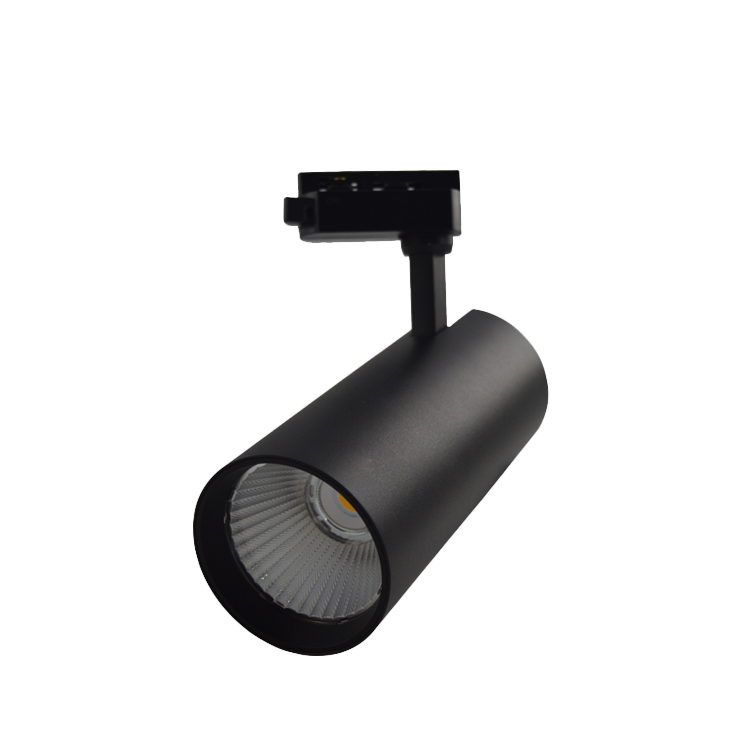 High Quality Aluminum Magnetic Indoor 24v LED Track Focus Lighting Fixture LED Track Spot Light with Drive
