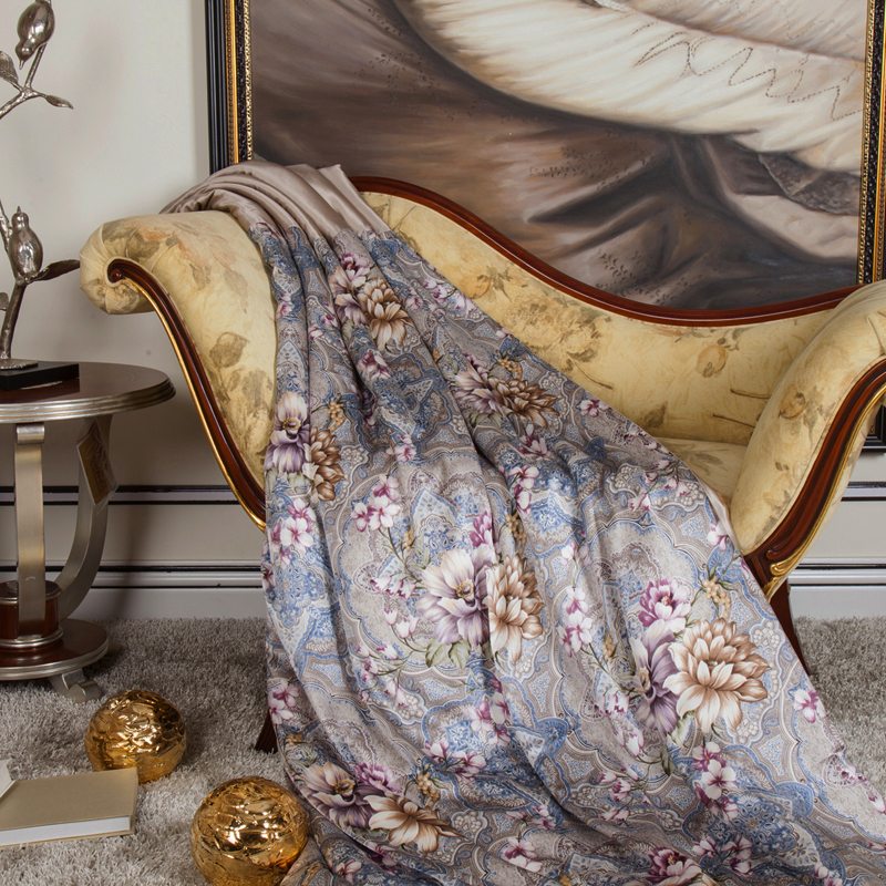 NOBBY SERINDA Duvet cover 100% silk positive  50% Silk 50% cotton on the back
