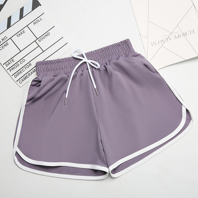 2021 hot summer sexy women's soft shorts casual sports slim running cotton shorts