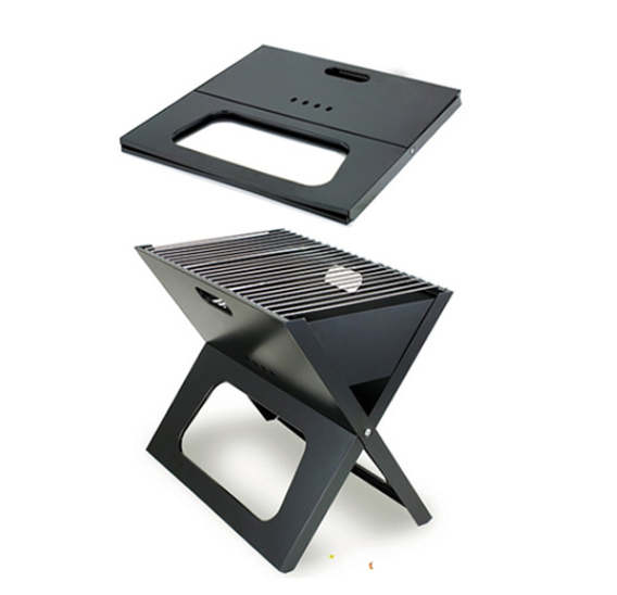 Portable BBQ Grill Folding Charcoal Grill Outdoor Stainless Steel BBQ Griller Camping Cooking Picnic Barbecue Grill Tools