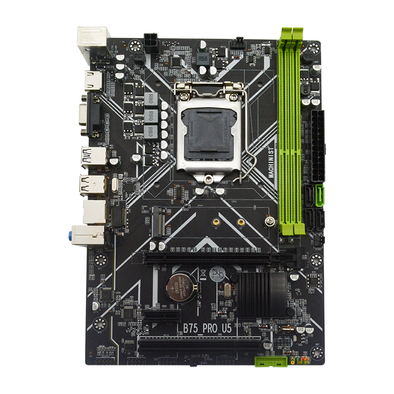 Поддержка материнской платы B75, процессор Intel i7, i5, i3, LGA1155 Series, 16 ГБ, M.2, Dual DDR3, Lga 1155, заводская цена