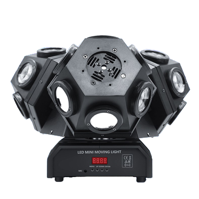 2021New Stage Party 18x10w Tri-head Rgb Laser Moving Led Disco Lights