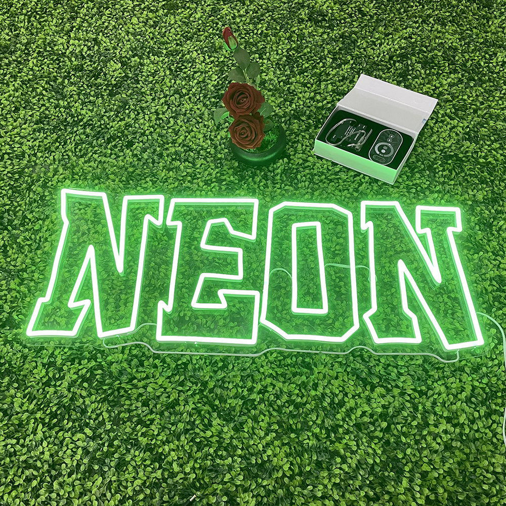 Unique custom neon sign holiday business LED sign ultra-thin weatherproof light