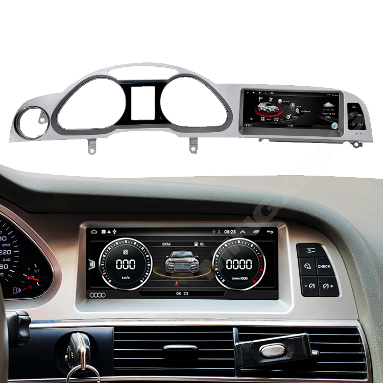 Android-навигация для Audi A6 2005-2009 Android 10 навигация carplay Автомобильная GPS-навигация автомобильный видео автомобильный DVD-плеер