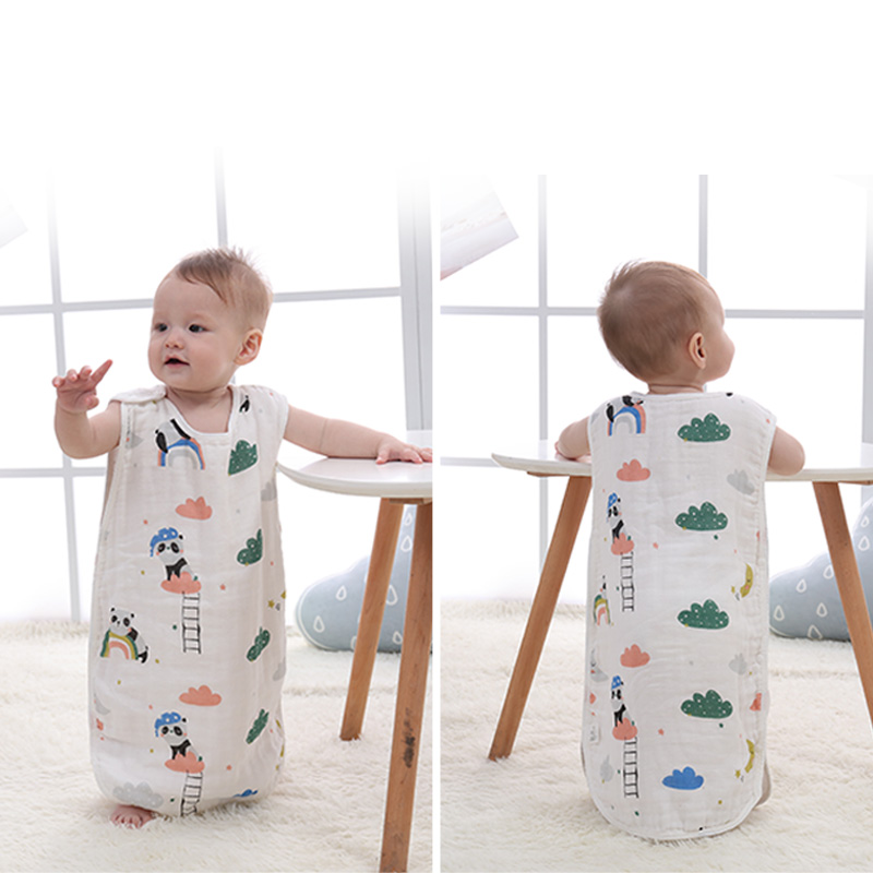 Factory wholesale spring summer infant items boy girl children toddler newborn baby cotton sleeping bag for kids Schlafsack