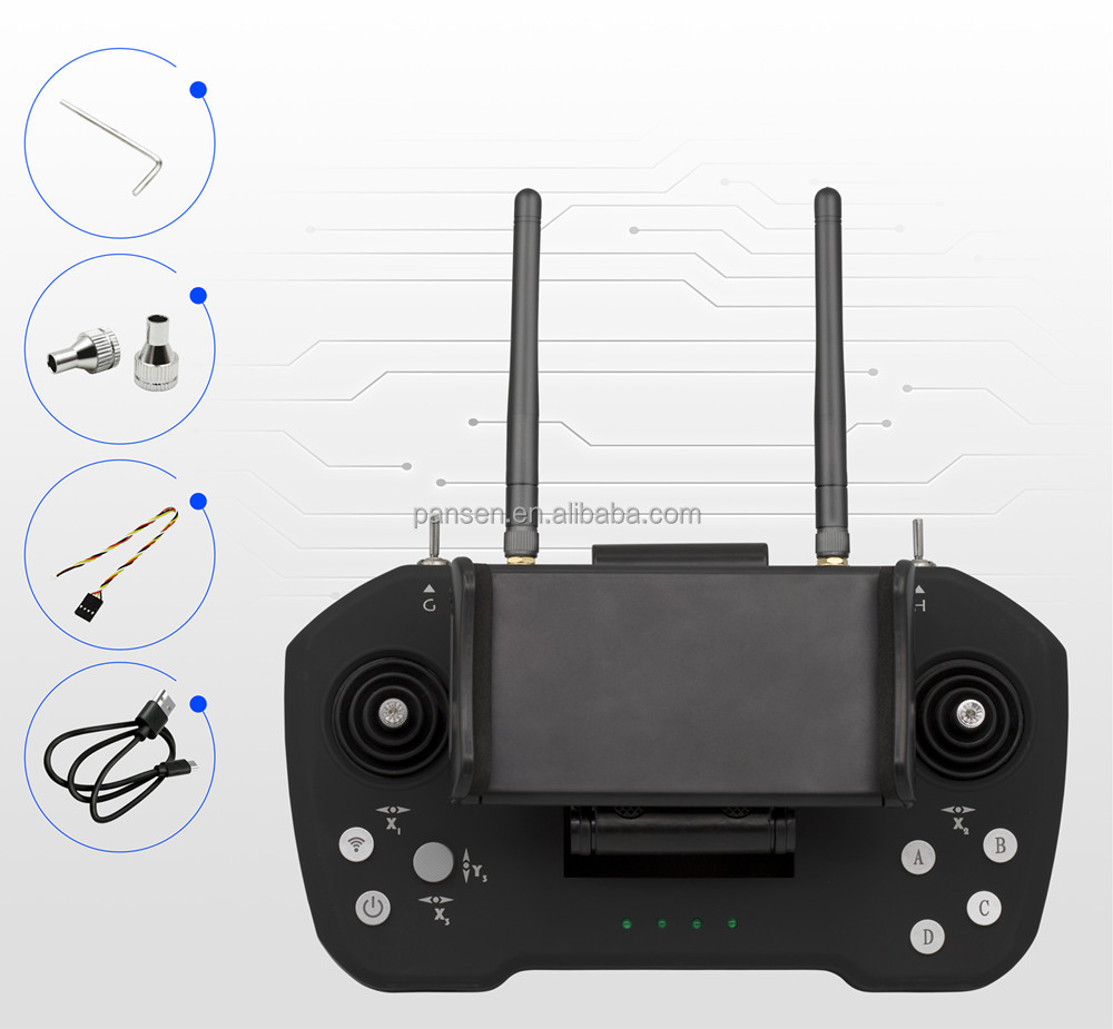 Пульт дистанционного управления Skydroid M12L 30-60 км Беспроводная передача данных цифровое видео передача сигнала для БПЛА самолета робота станции ретранслятора