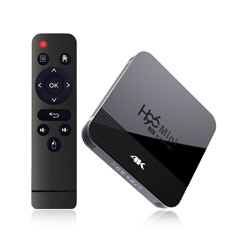 Смарт Google H96 MINI H8 Rockchip RK3228A четырехъядерный Двойной Wi-Fi 1 ГБ 8 ГБ 4K Android 9,0 TV BOX H96 MINI H8
