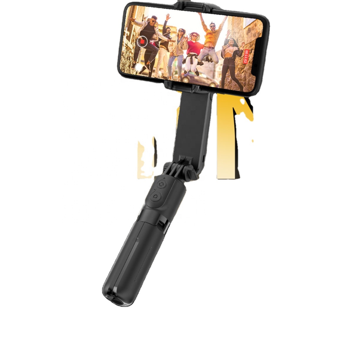 L09 hidden Design wireless remote control tripod ps black selfie stick