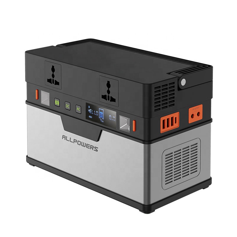 Портативное зарядное устройство ALLPOWERS новые продукты портативный 500W 600W солнечная электростанция генератора