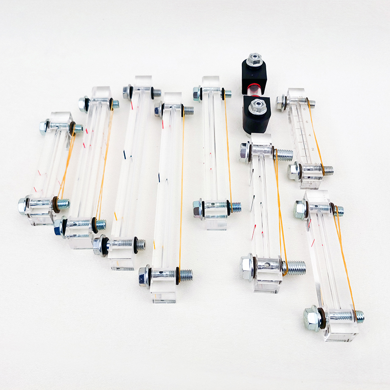 Vertical magnetic Level Indicator Transparent Glass Level Indicator Tank Gauge Level Gauge