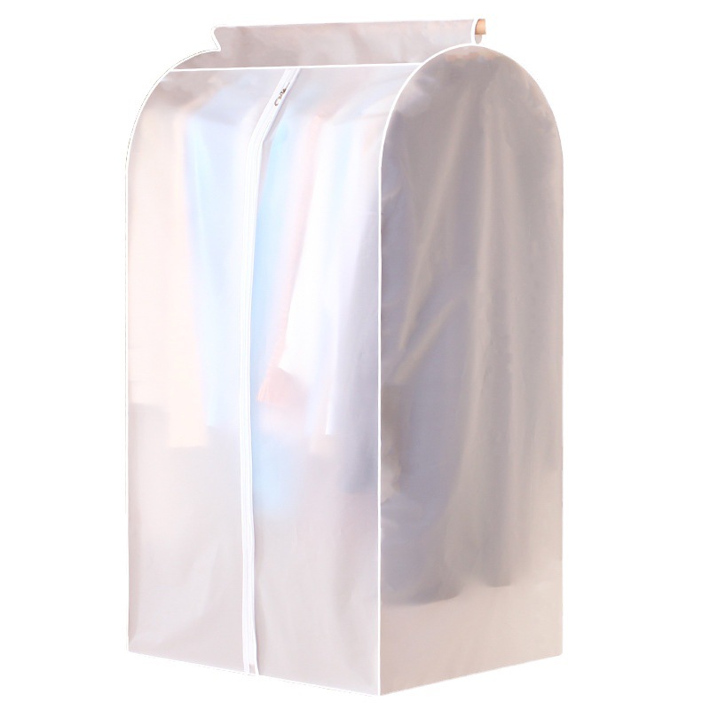High Quality Cheap Custom Compostable Printing Clear Recycled Dust proof Logo Plastic Garment Bags with Zipper