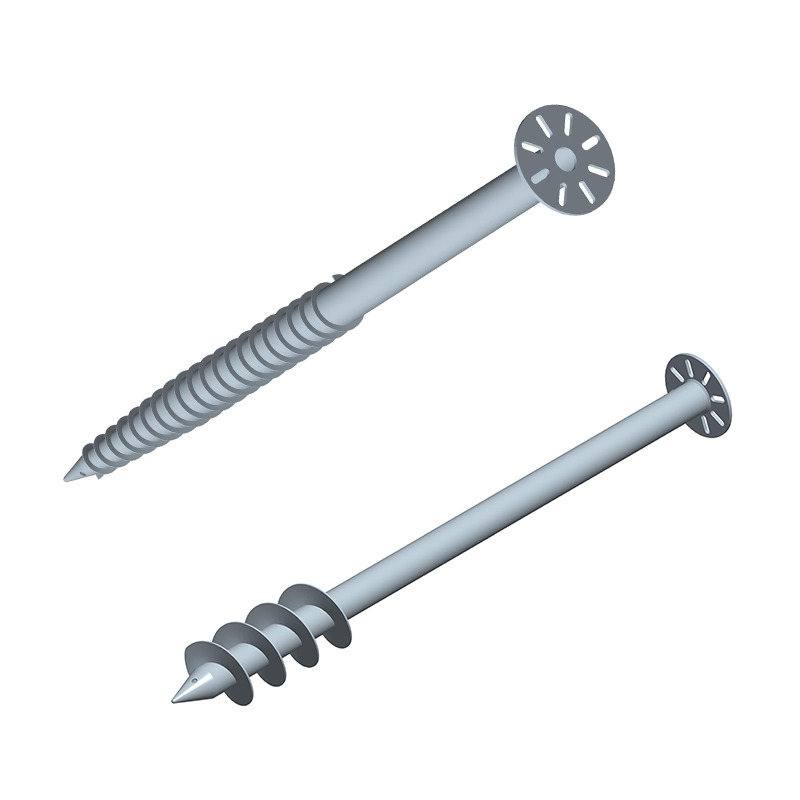 Galvanized Fence Post Krinner Ground Screws Piles For Ground Mounting System