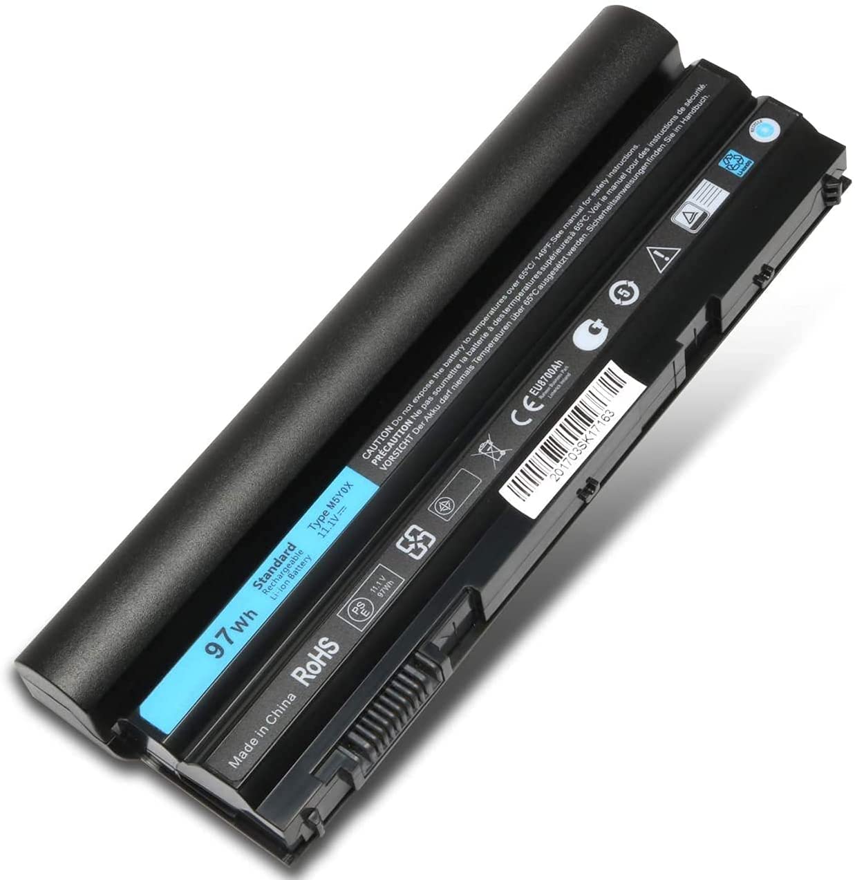 97WH M5Y0X Laptop Battery for Dell Latitude E6420 E6430 E5420 E5430 T54FJ 8858X 2P2MJ T54F3 4YRJH 0T54FJ notbook battery
