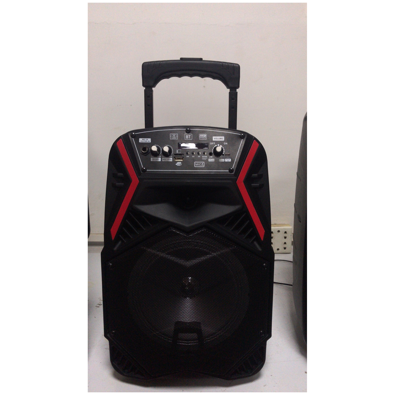 W-807 караоке Портативный 8 дюймов беспроволочный громкоговоритель