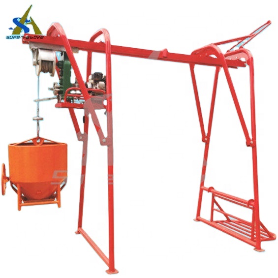 China building Hoist for Block Concrete,concrete Hoist with Petrol Engine
