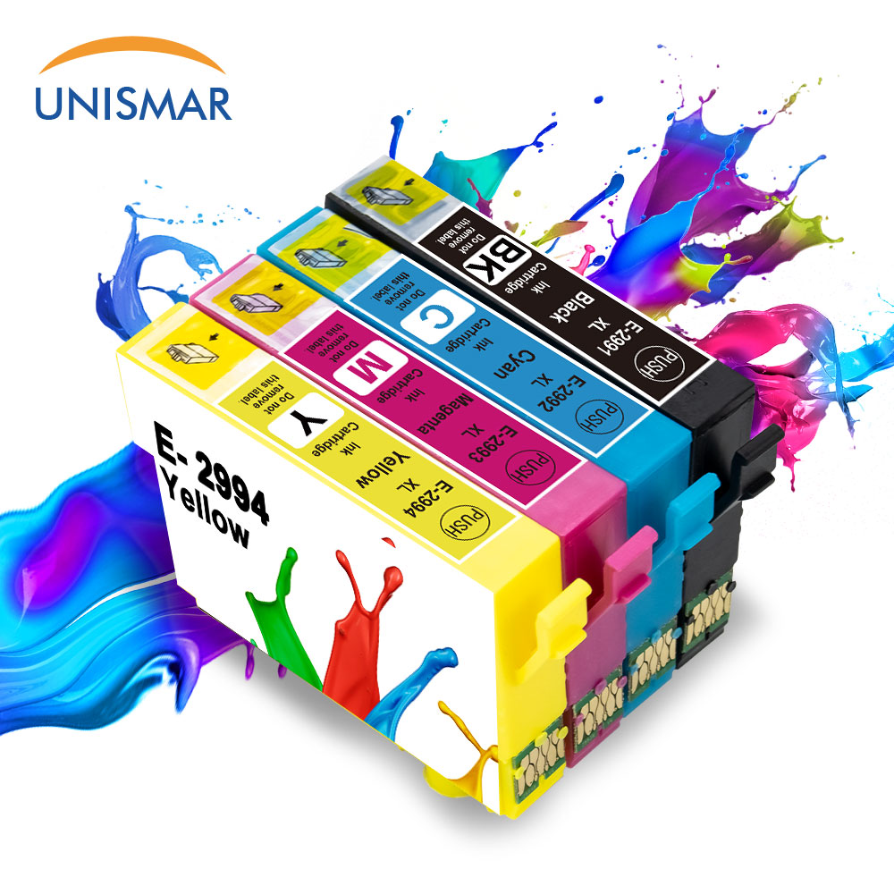 Unismar 29 Xl 29xl T2991 T29xl T29 Премиум цвет совместимый чернильный картридж для принтера Epson Expression Home Xp-247 Xp-255 Xp-257